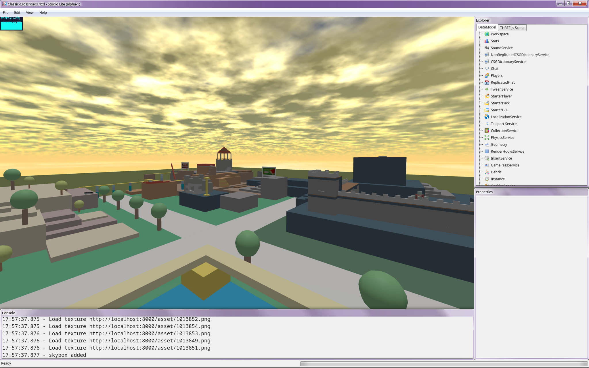 Screenshot of Studio Lite